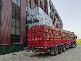 綿陽某設備廠蜂窩活性炭供貨-現(xiàn)場